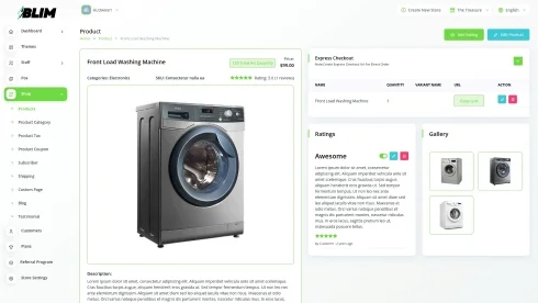 features screenshots